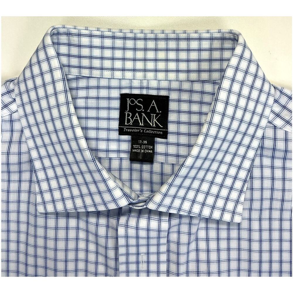 4 pc Jos A Bank Men's Dress Shirt Lot 17 35 Executive Business Closet - Picture 3 of 13
